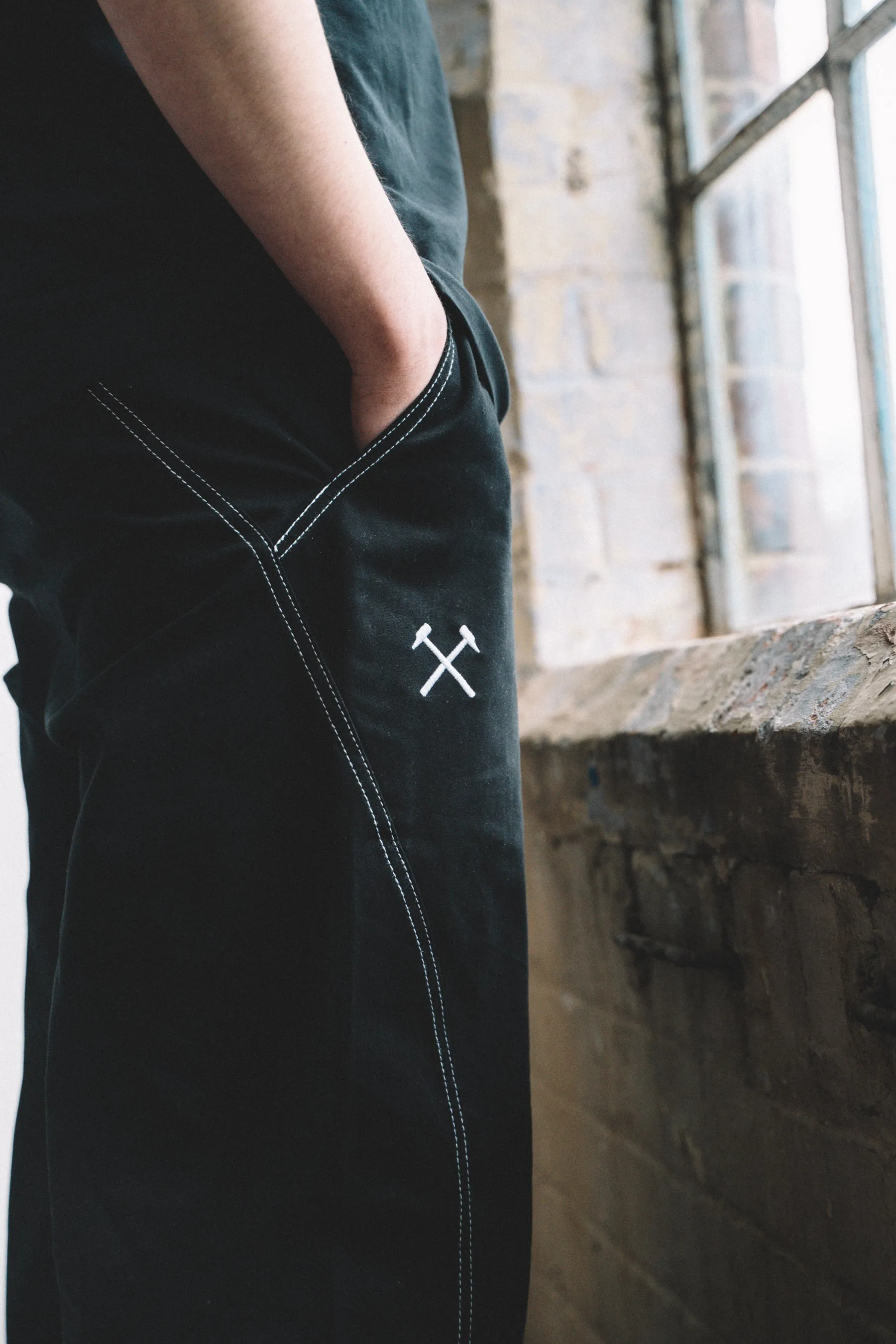 West Ham Contrast Stitch Trousers