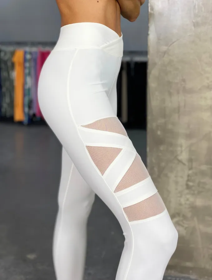 WHITE SWAN BALLERINA LEGGINGS