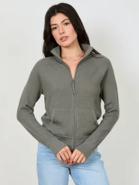 ZIP SWEATSHIRT