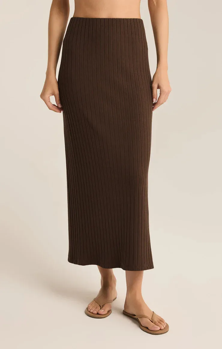 ZSUPPLY Louisa rib maxi skirt