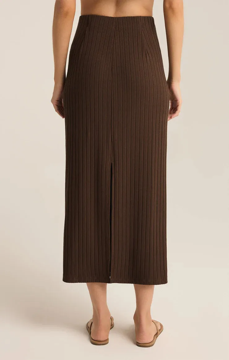 ZSUPPLY Louisa rib maxi skirt